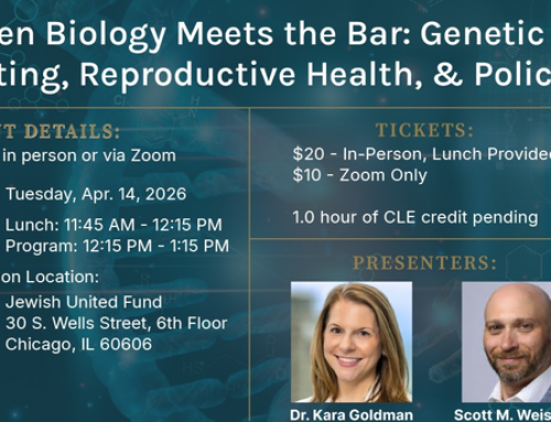 When Biology Meets the Bar: Genetic Testing, Reproductive Health, & Policy (CLE)